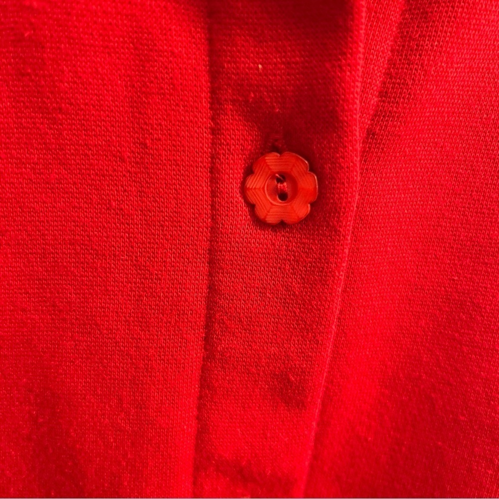 Vintage Jason Maxwell Christmas Button Up Fleece Light Weight Jacket Shirt Sz XL - Picture 5 of 6